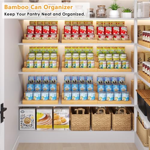 2-Pack-Expandable-Bamboo-Can-Organizer-for-Pantry-Display-Holds-48-Cans-3-Tier-Adjustable-Can-Storage-Holder-Soda-Canned-Food-Organizer-Rack-for-Cabinets-Countertops-Patent-Pending