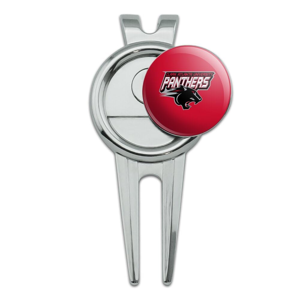 GRAPHICS & MORE Clark Atlanta University Primary Logo Golf Divot Repair Tool and Ball Marker