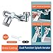 LIAMOS Robotic Arm Faucet 1080° Rotating Aerator Splashproof Filter Kitchen Faucet Universal Extension Faucet Adapter for Kitchen Tools,for Extra Durability(Splash Filter B)