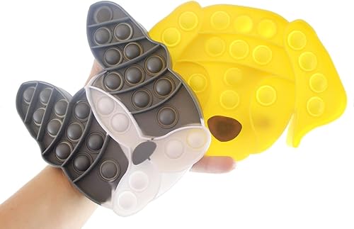 Miniatura 3 de 2 juguetes para ansiedad de burbujas para perros al azar  Push Poke Wrap Fidget  Presione burbujas para reventar  Juguete sensorial para aliviar el