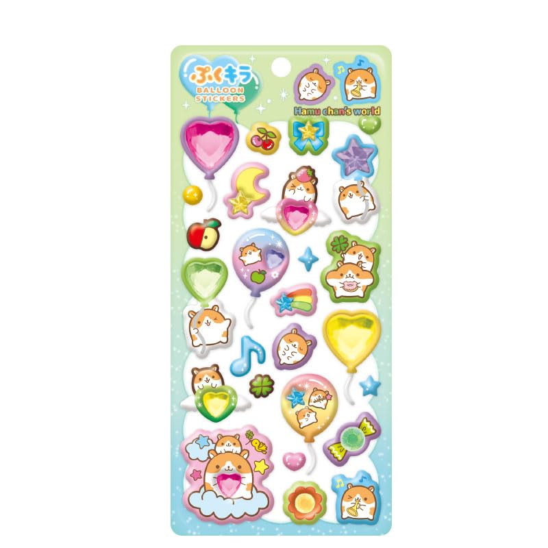 Amazon.co.jp: クラックス シール プクキラバルーンステッカー ハム