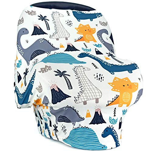 Image of Car seat Covers for Baby Boys and Girls,Nursing Covers by Salustar, One Size (Pack of 1)
