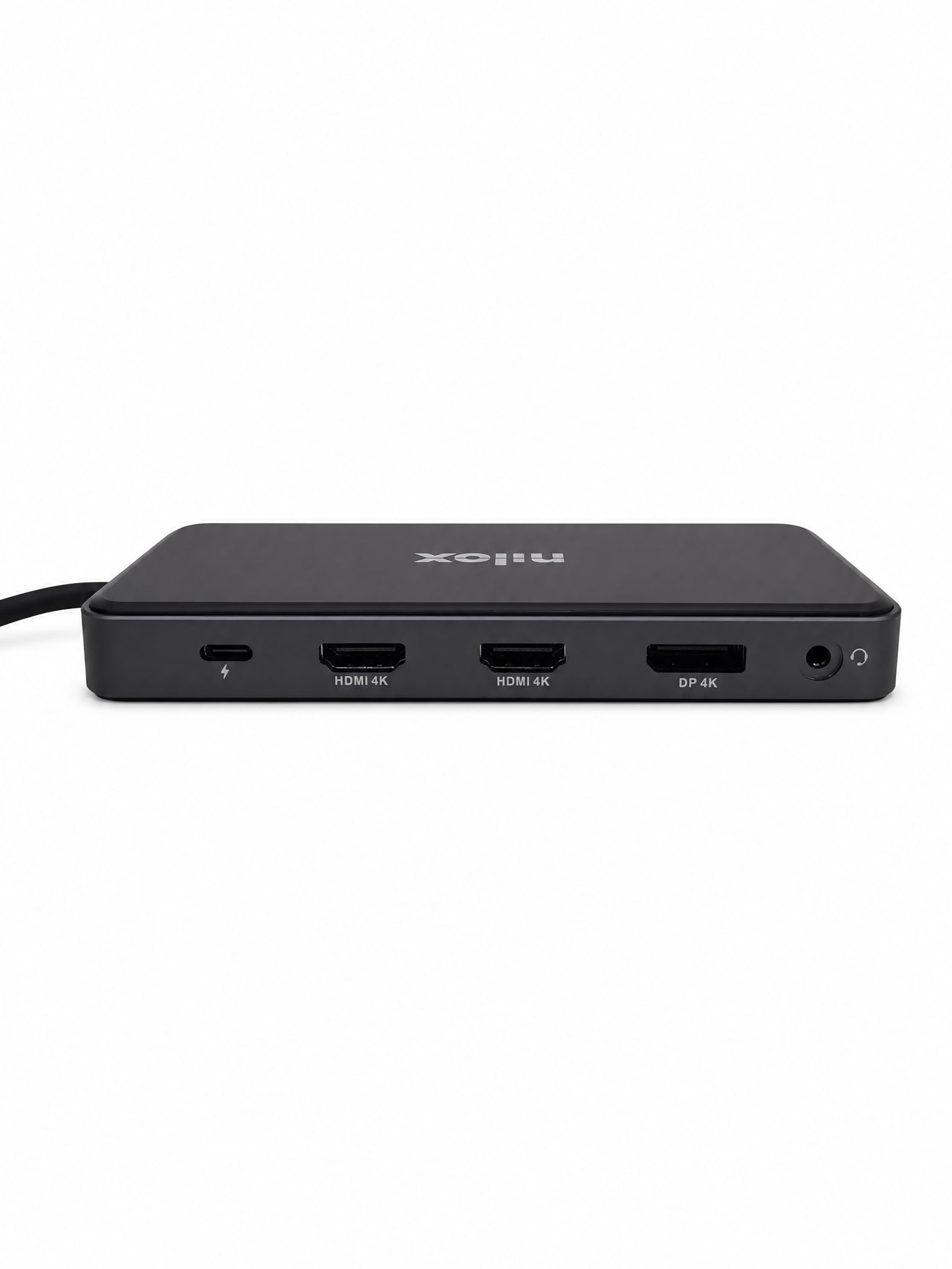 Nilox, Hub USB-C 12 w 1, stacja dokująca, wąska konstrukcja, plug & play