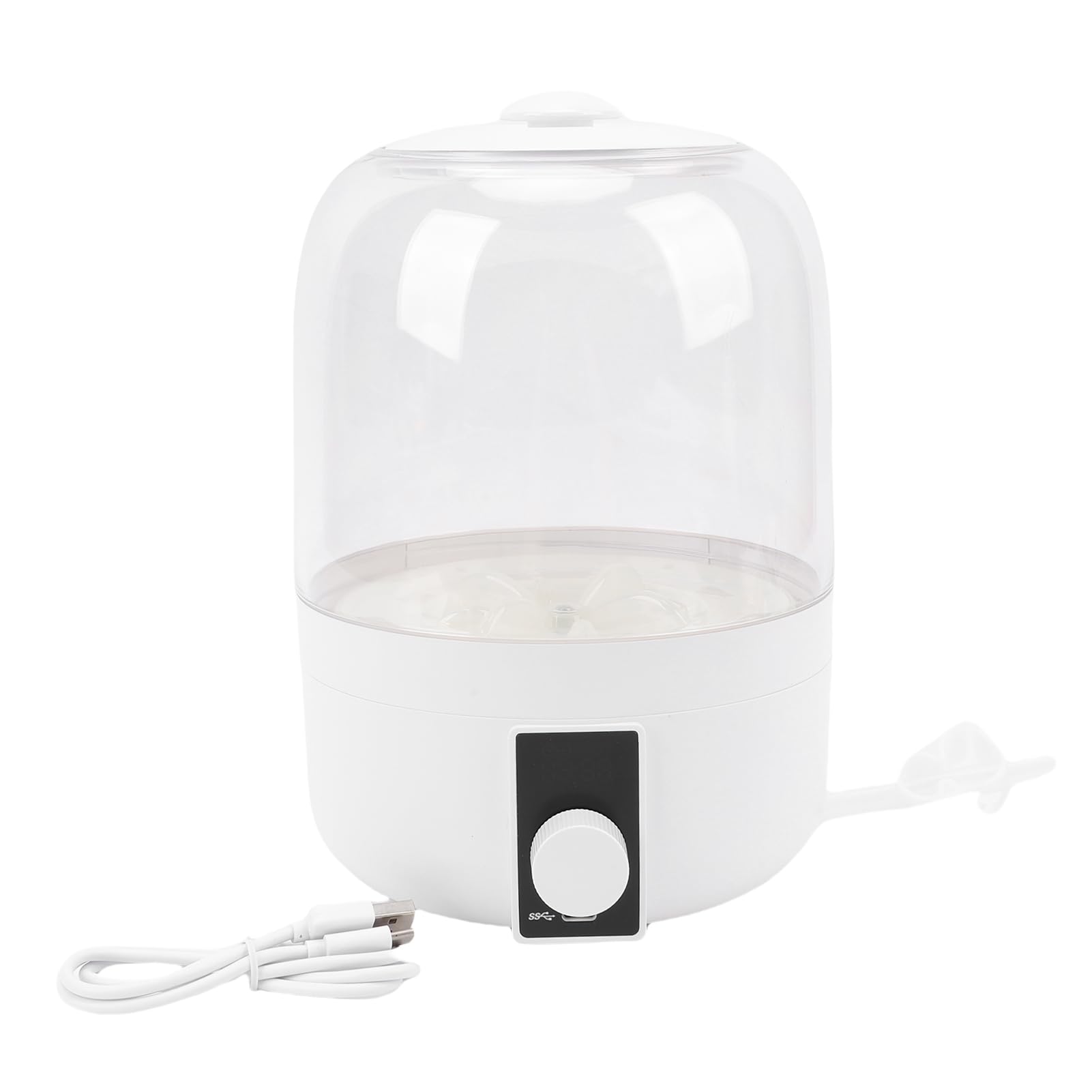 Jiawu In Biancheria Intima di Lavatrice Ricaricabile con Potenti Prestazioni di Pulizia e una Batteria Durevole Ideale per Calze e Vestiti per Addominali e Materiale PP Azzurro (WHITE)