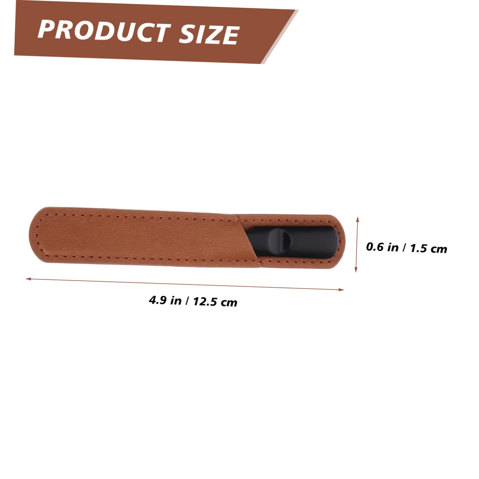 Healeved 5pezzi Unghie Inossidabile Strumento Professionale Per Lucidatura e Modellatura Unghie Doppia Faccia Facile Da Trasportare Per Manicure Art