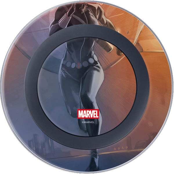 Skinit Decal Other Skin Compatible with Wireless Charger - Officially Licensed Marvel Black Widow Running Design