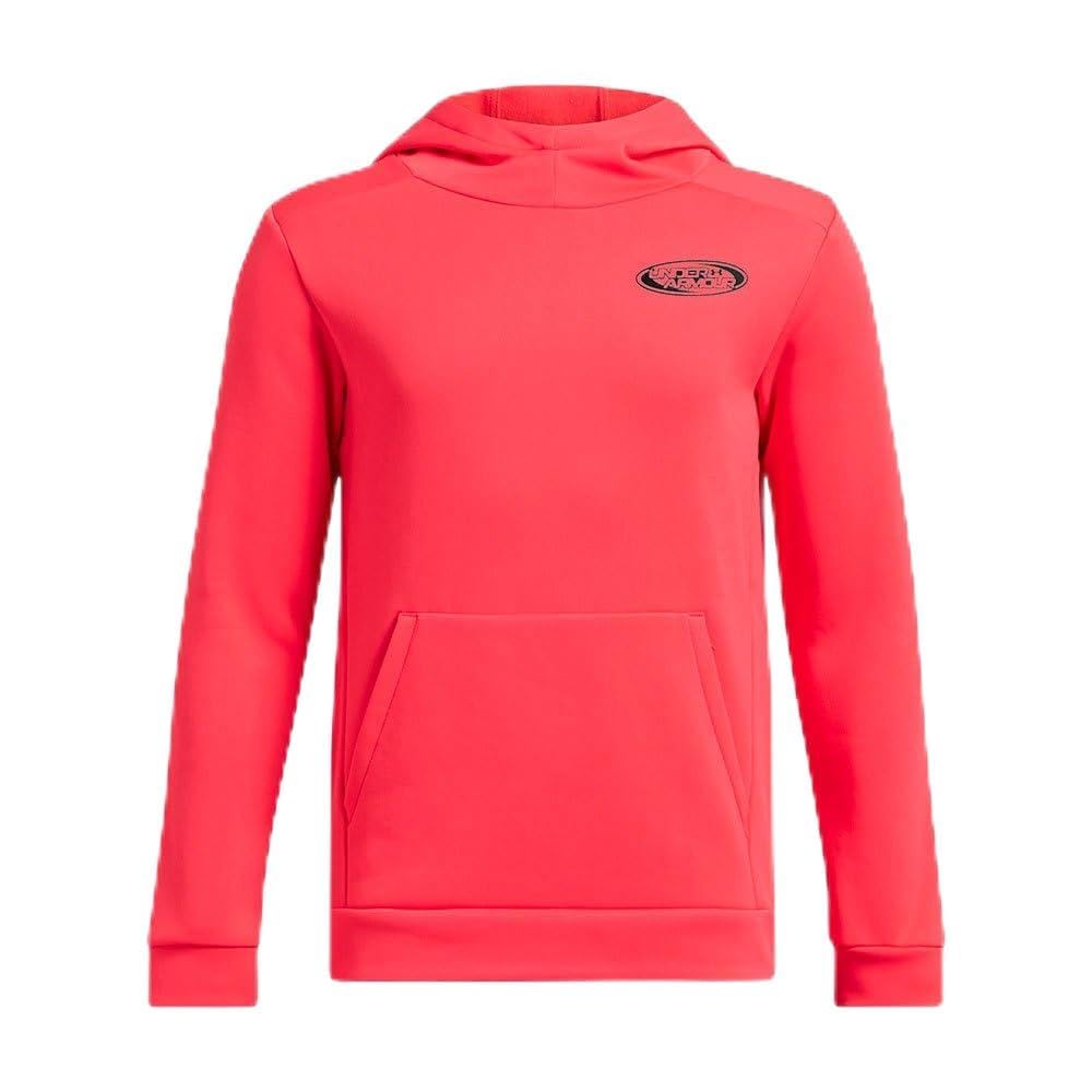 Under Armour 1386709-713-YLG UA Armour FLC Glitch HD Racer Red YLG