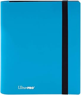 Ultra Pro E-15378 Eclipse 4 Pocket Pro Binder-Sky Blue