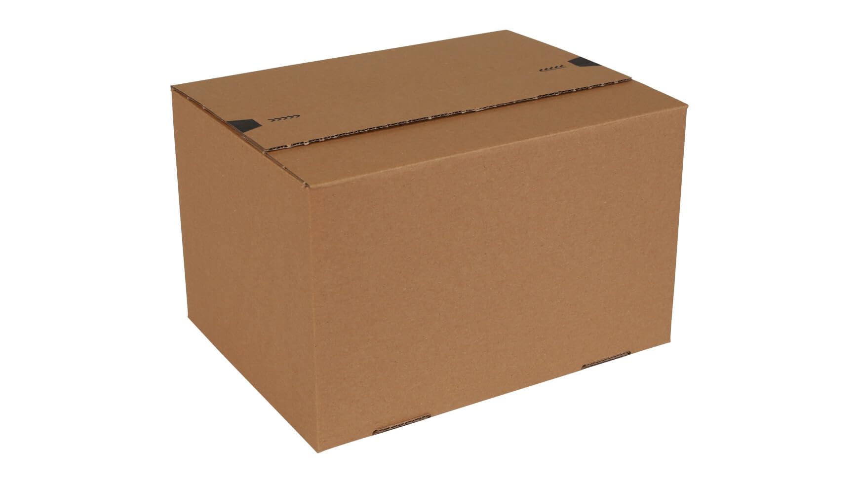 170x Automatikbodenkarton Automatikkarton Hermes Paket S 265 x 205 x 172 mm Selbstklebestreifen Braun 260 x 200 x 160 mm (Innenmaß), Blitzbodenkarton
