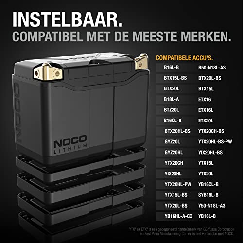 NOCO Lithium NLP20, Groep 20, 600A Lithium Motorfiets Accu, 12V 7Ah-Batterij met Dynamisch BMS voor Motorfietsen, ATV's, UTV's, Jetski's, Scooters en Sneeuwscooters - Image 6