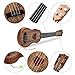 YEZI Kids Toy Classical Ukulele Guitar Musical Instrument, Maroon