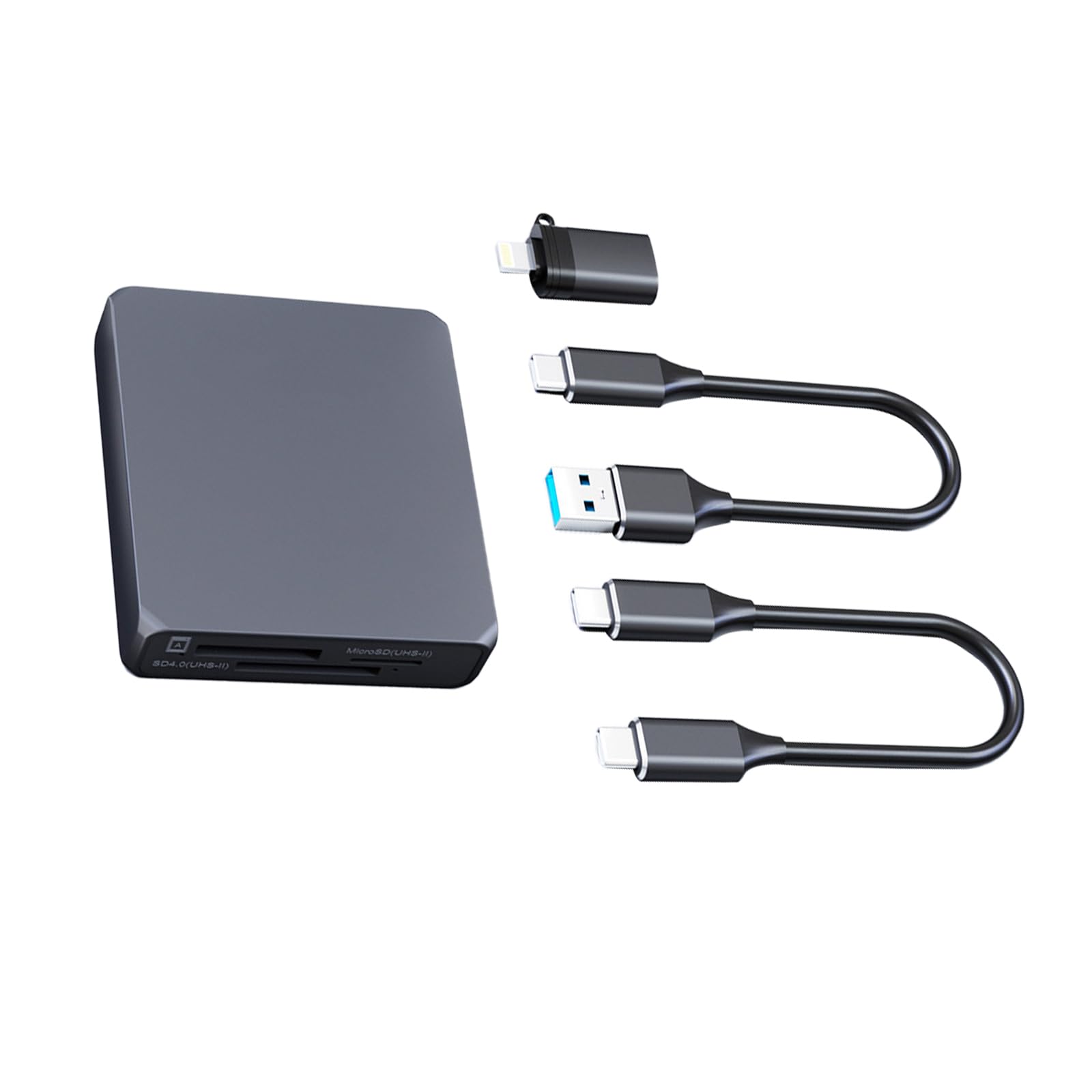CFA+SD4.0+TF4.0 adapter złącza równocześnie czytnik kart USB 3.2 czytnik kart pamięci do laptopa