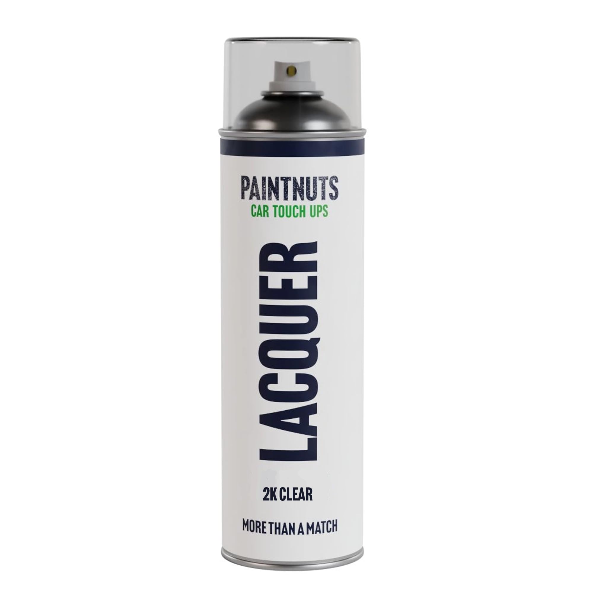 Paintnuts Clear 2K Lacquer Aerosol Spray With Additional Hardener And Adjustble Nozzle 400Ml Single