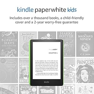 Kindle Paperwhite Kids | Includes over a thousand books, a child-friendly cover and a 2-year worry-free guarantee…