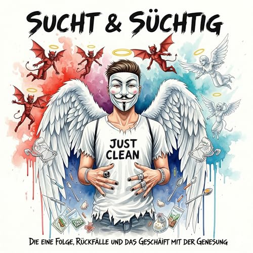 Page de couverture de Folge 1: Die Akte Sucht & Süchtig: Rückfälle, Streit & das Geschäft mit der Genesung