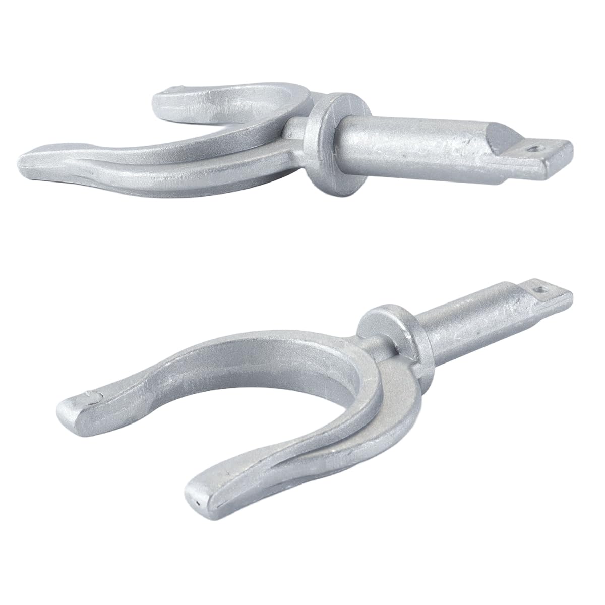 Ausi Lot de 2 supports de dame de nage en aluminium pour bateau, yacht ou navire
