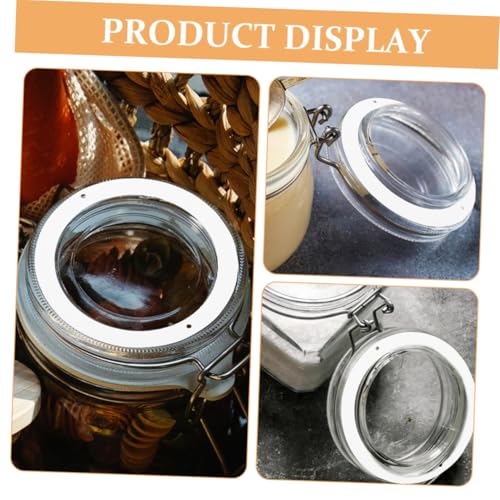 Almohadilla de sellado de silicona para tarros de cristal x40 6