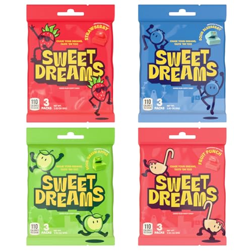 Dulces masticables rellenos Sweet Dreams 96 piezas miniatura 1