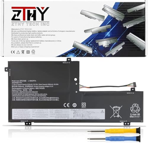 L18M3PFA L18D3PF2 Laptop Battery Compatible with Lenovo Yoga C740-15IML C740-15 C740-15IML-81TD 81TD0040GE 81TD003YGE 81TD004GGE Series 5B10T83740 5B10W67402 5B10T83739 5B10W67258 11.52V 60.3Wh 3-Cell