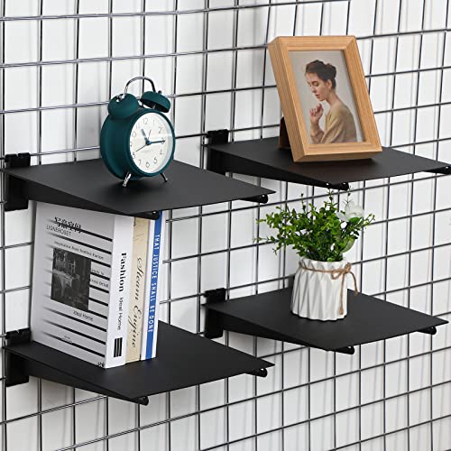 Blulu BLULU-BRACKET-16 10 Pcs 12 Inch Gridwall Knife Shelf Bracket thumb #1