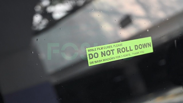 Amazon.com: FOSHIO 100pcs/roll DO NOT ROLL Down Automotive Self