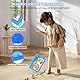 Kinder Tablet, 10 Zoll Android 14, 1280 * 800 HD-Display, 6000 mAh Akku, 10GB+64GB Erweiterbar, Quad Core, WiFi, Bluetooth, Doppelkamera, mit Lernsoftware für Kinder und Kindersicherung (Blau)