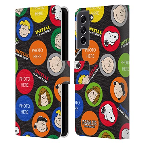 Coque cuir portefeuille Samsung Galaxy S21 FE 5G Peanuts personnalisé art