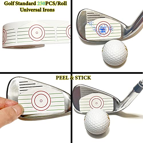 250 Pcs Universal Iron Labels