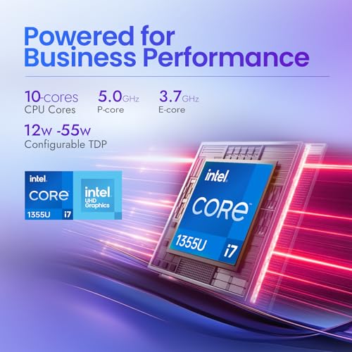 Image of Dell 15 Business Touchscreen Laptop-Intel Core i7-1355U (10-Core), 32GB RAM, 1TB SSD Windows 11 Pro, Office 365 for the Web -15.6 inch FHD Touch, AI Copilot -2026 New Computer