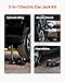 VEVOR Electric Car Jack, 5 Tons /11000 lbs, Scissor Jack with Built-in Inflator, 12V Tire Change Replacement with Impact Wrench & LED Light, Portable Jack kit for Sedan, SUV, Truck