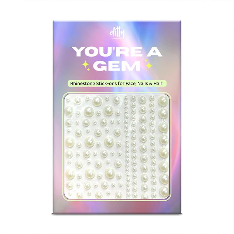 Image of Elitty Pearl Drops Rhinestones