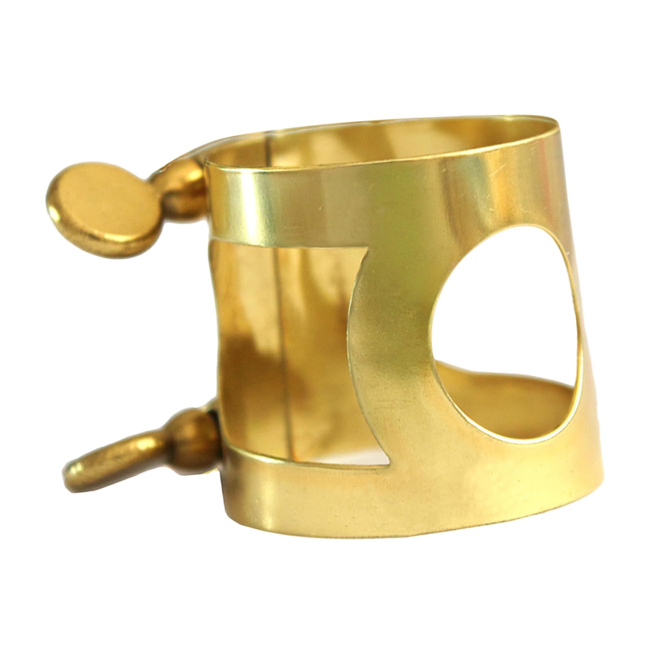 HANABASS 1Pc Alto Saxophone Head Card Clip Premium for E Flute Elegant Design for Beginners Stabilizes Tube for Enhanced Sound Durable Mouthpiece Accessory