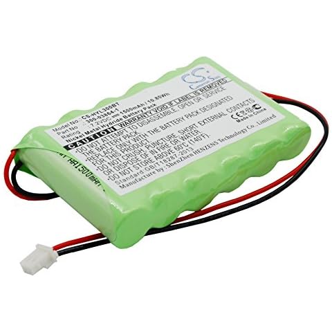CS BATTERY Replacement for Honeywell Lynx L5200 Touch 2 Lynx L3000 Lynx L5000 Lynx L5100 K5109 L3000GSMPK LYNXRCHKIT-SHA 103-301179 300-03864-1 LKP500-4B 1500mAh Cover