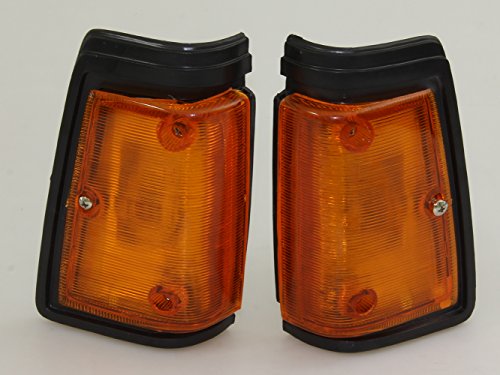 Front Turn Signal Lights Lamps New Pair Fits NISSAN DATSUN 720 SD22 UTE PICKUP 1980-1989