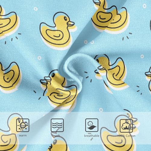 Little Boys Briefs Yellow Duck Soft Cotton Toddler Underwear in Sizes 2/3t, 4t, 5t, 6 and 83