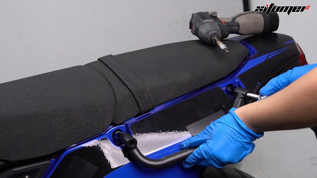 Amazon.com: Xitomer Motorcycle Passenger Grab Handles Fit for