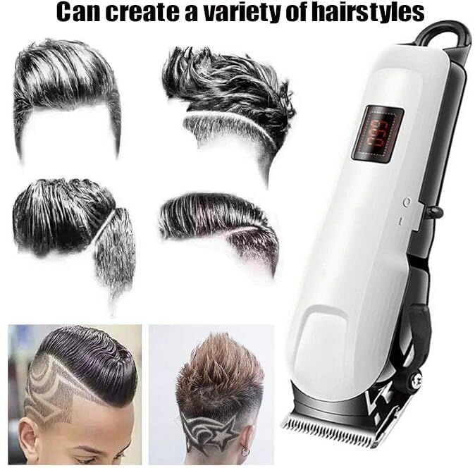 Image of Quicknik Professionals Design Perfect Shaver And Haircut Rechargeable Beard And Moustaches Hair Machine And Trimming With Cord And Without Cordless Use for Men (White)