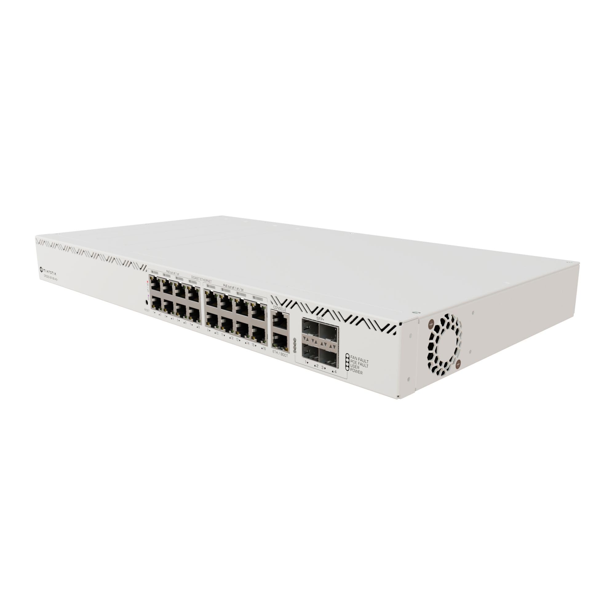 Mikrotik Crs320-8P-8B-4s+rm Switch Di Rete Gigabit Ethernet [10/100/1000] Supporto Power Over Ethernet [poe] (cloud Router Switch - Crs320-8P-8B-4s+r