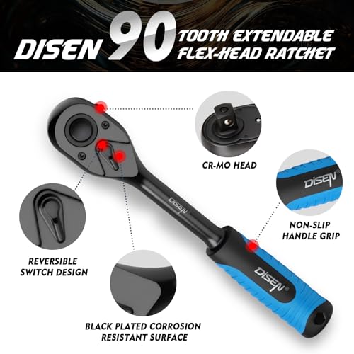 DISEN 3PCS Black Ratchet Set