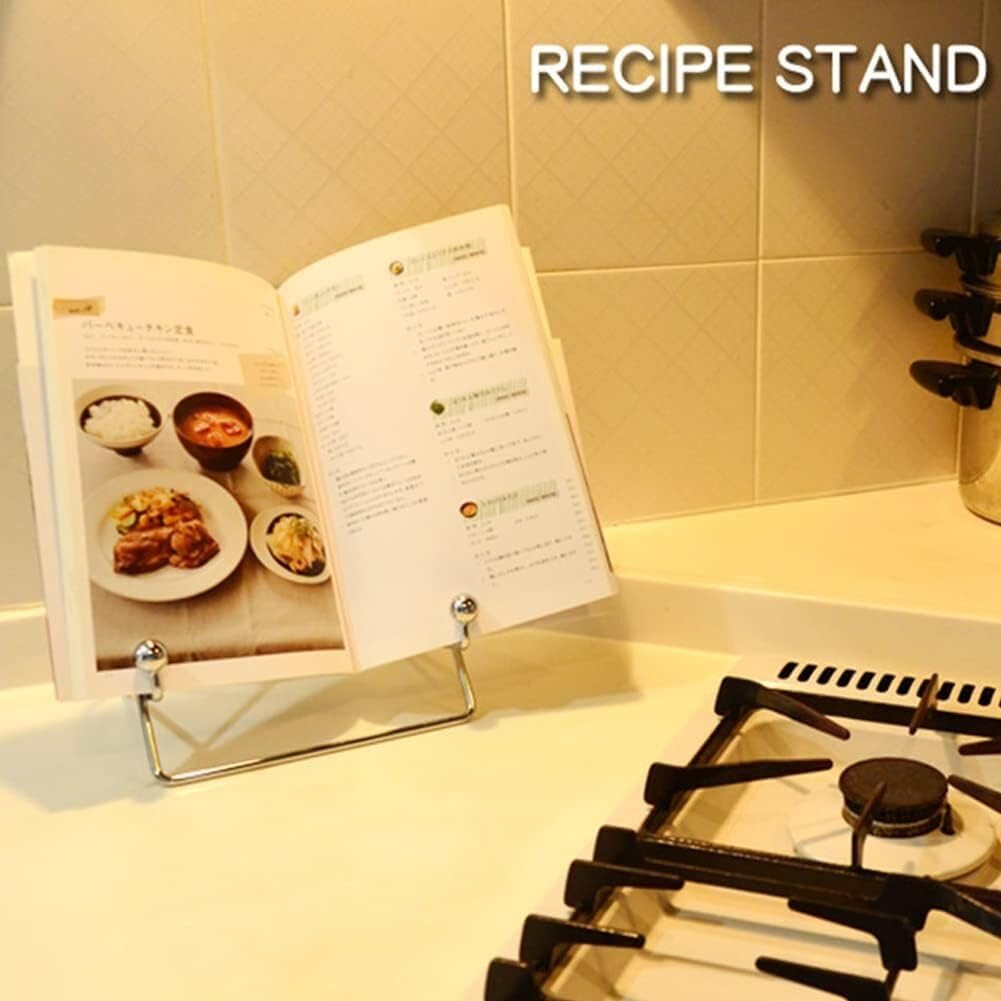 Soporte Libro Cocina Soporte De Metal Para Libros Cocina, Para Recetas, Para Tabletas, Caballete Para, Para Revistas Tableta Música