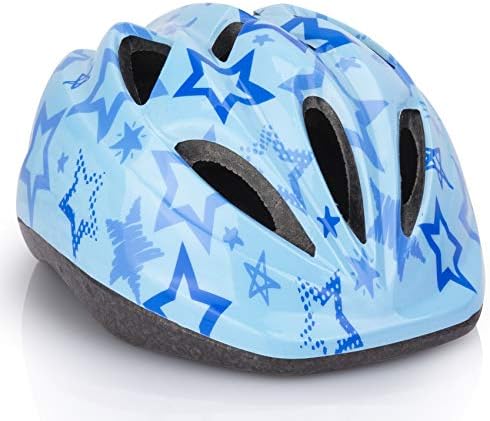 Kid Bicycle Helmets, LX LERMX Kids Bike Helmet Ages 5-14 Adjustable from Toddler to Youth Size, Durable Kids Bike Helmet with Fun Designs for Boys and Girls