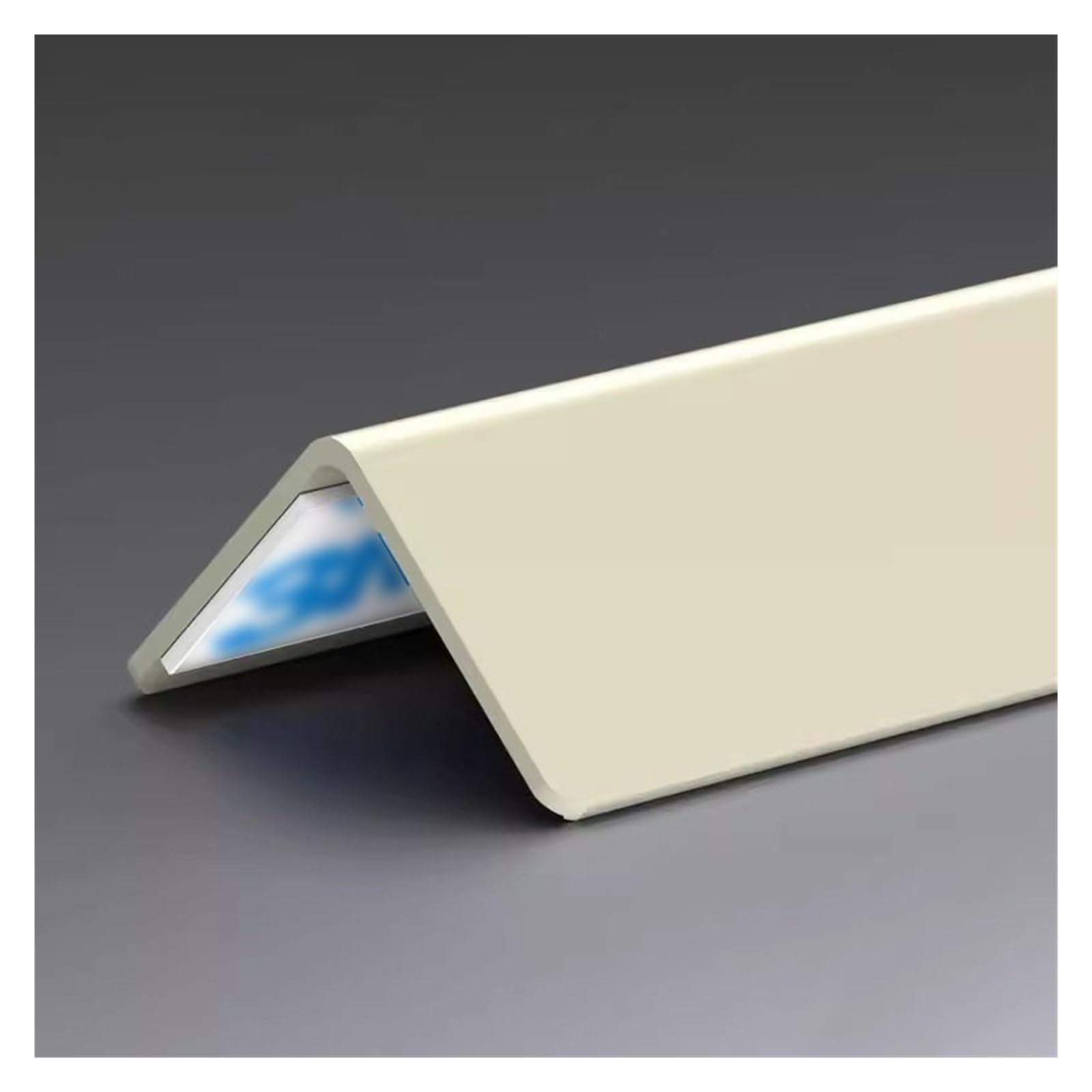 Borde de azulejos, protector de esquina impermeable de PVC, tira de borde de encimera resistente al óxido para oficina en casa, borde de pared de ángulo de 89 grados, protección de plástico duradera