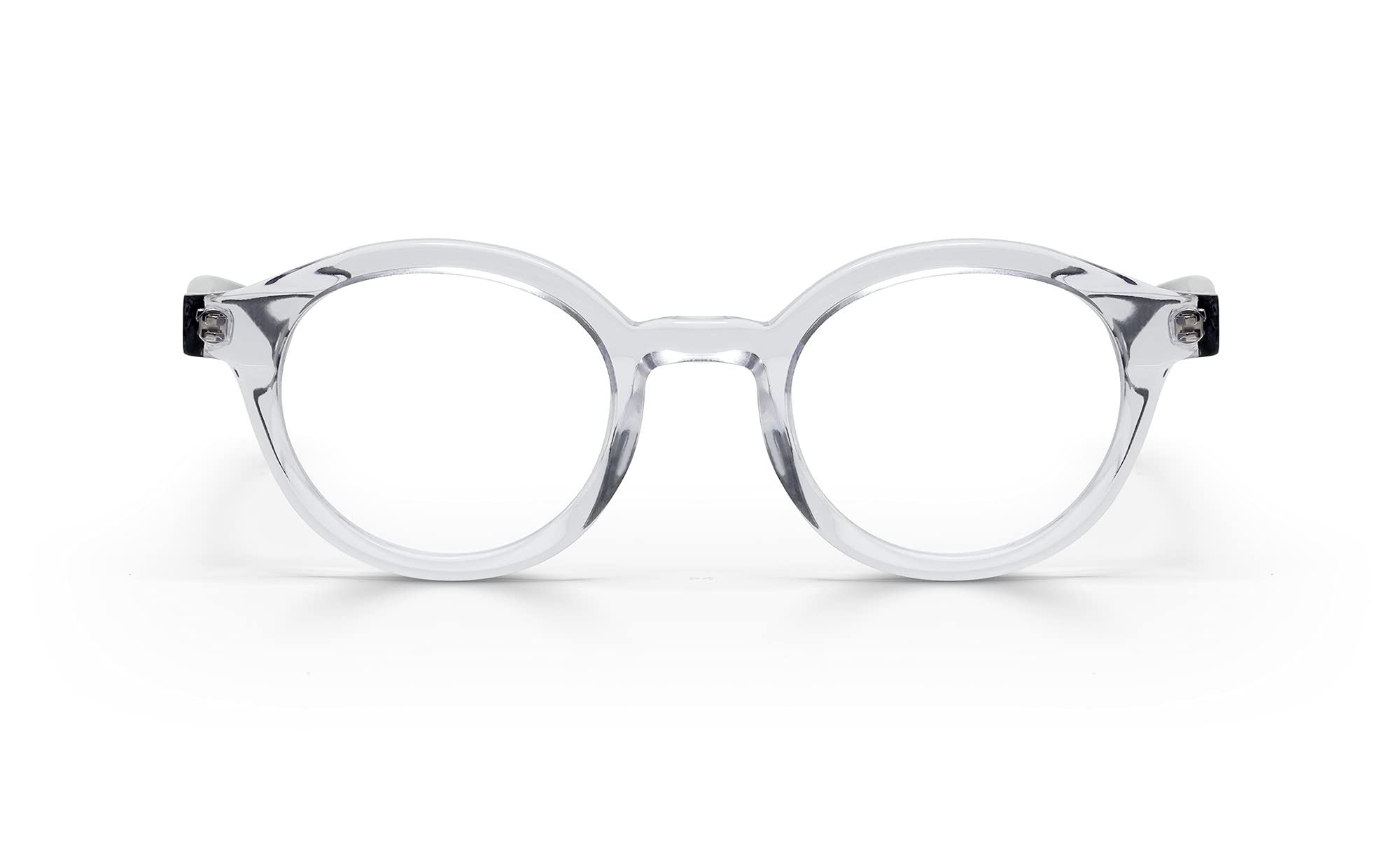 eyebobs - TV Party | Premium Reading Glasses for Men and Women | Round Frame for Average Faces | Available in 0.0x - 4.0x