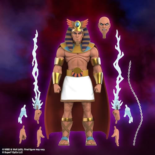 Image of Super7 ULTIMATES! Thundercats Wizz-Ra - 7 inch Thundercats Action Figure with Accessories - Classic Cartoon Collectibles and Retro Toys