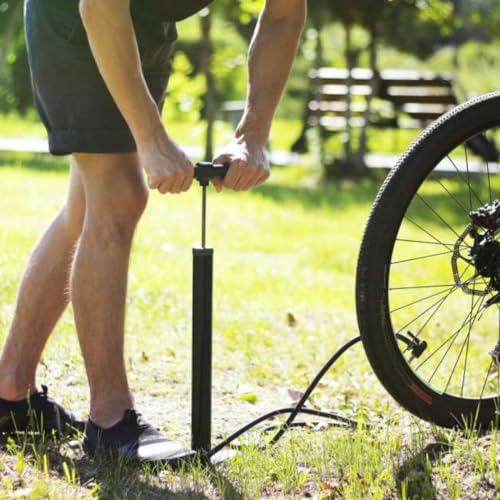 Bomba De Encher Pneu Ar Bicicleta Bike Ar Manômetro Starfer