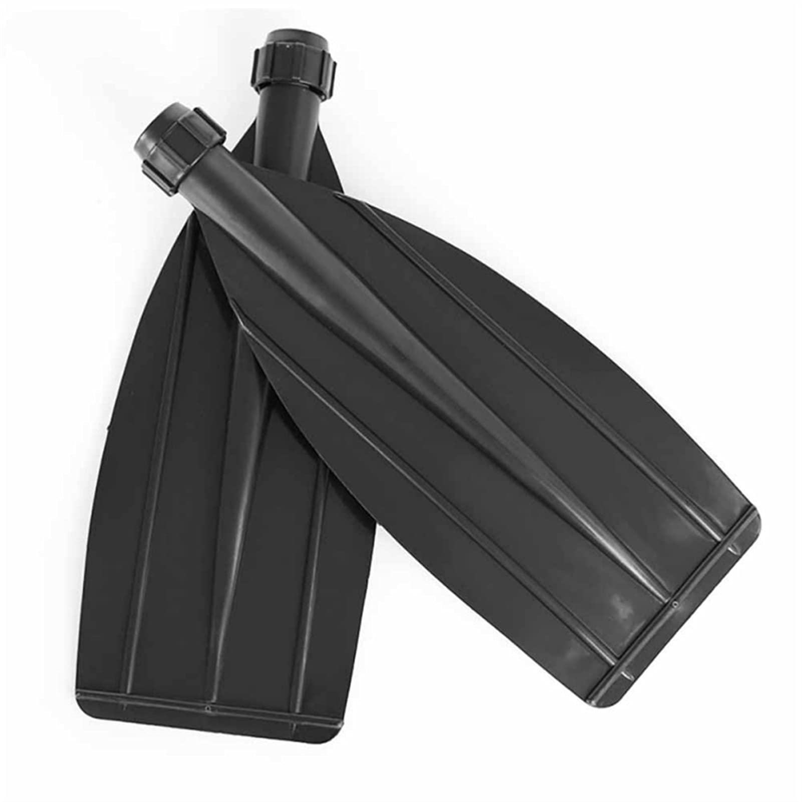 YXYX Kayak Replacement Accessories 2Pcs Boat Paddle Blade Plastic 372139MM Durable Lightweight Leaf Oar Replacement Accessories Black for Kayak Storage, Transfer, Maintenance (Color : Black)