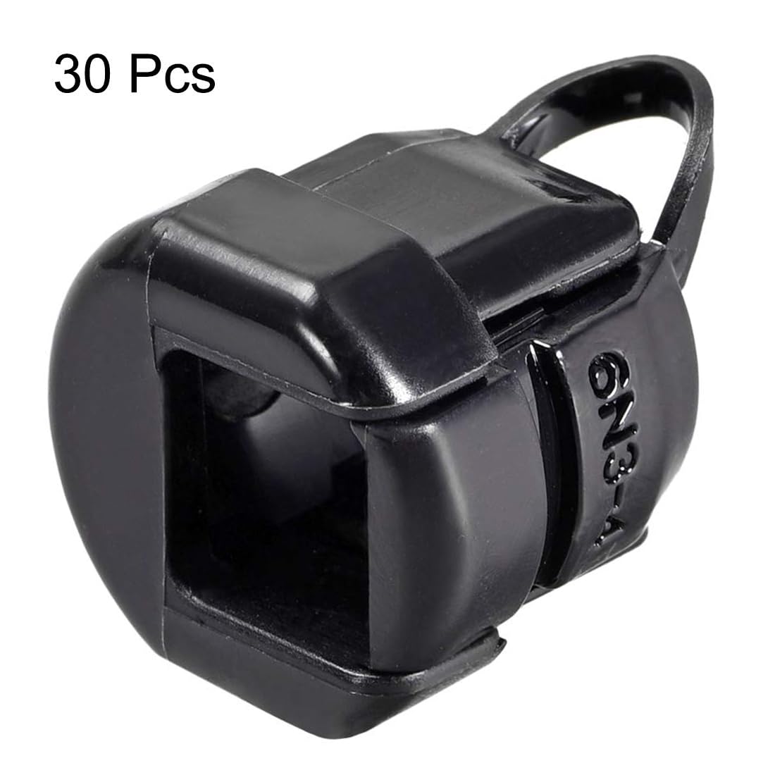 TA-VIGOR 30Pcs Round Cable Wire Strain Relief Bush Grommet - Image 3