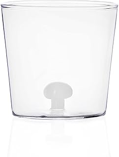 Ichendorf Milano Greenwood Tumbler Fungo, Glass, 1 unità (Confezione da 1)