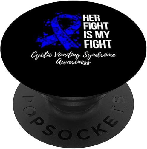 Su lucha es mi lucha Síndrome de vómito cíclico Conciencia de CVS PopSockets PopGrip intercambiable