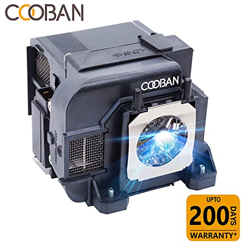 Image of COOBAN for ELPLP77 /V13H010L77 Replacement Projector Lamp Bulb with Housing for Epson PowerLite 1975W 1980WU 1985WU 4650 4770W 4750W 4855WU G5910 Home Cinema 1440 EB-4850WU EB-4950WU EB-4955WU
